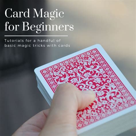 Advanced card magic seminar
